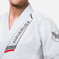thumbnail image 5 of Hayabusa Ultra Lightweight Pearlweave Jiu Jitsu Gi, White A5, 5 of 6