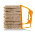 thumbnail image 4 of Toystoory Cepillo para persianas, persianas para aire acondicionado, desechos de ventana, paño de limpieza para el hogar, herramientas, gris 5Conjunto, 4 of 6