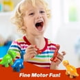 thumbnail image 4 of Learning Toys Edumoteso Dinosaur Alphabet 26 unidades para niños mayores de 18 millones, 4 of 7