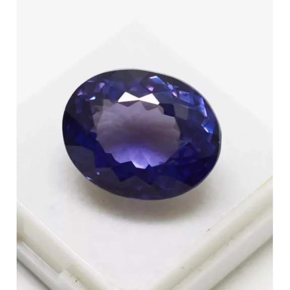 Color Changing Alexandrite 23.10 CT Oval Cut Lab Grown Loose Gemstone