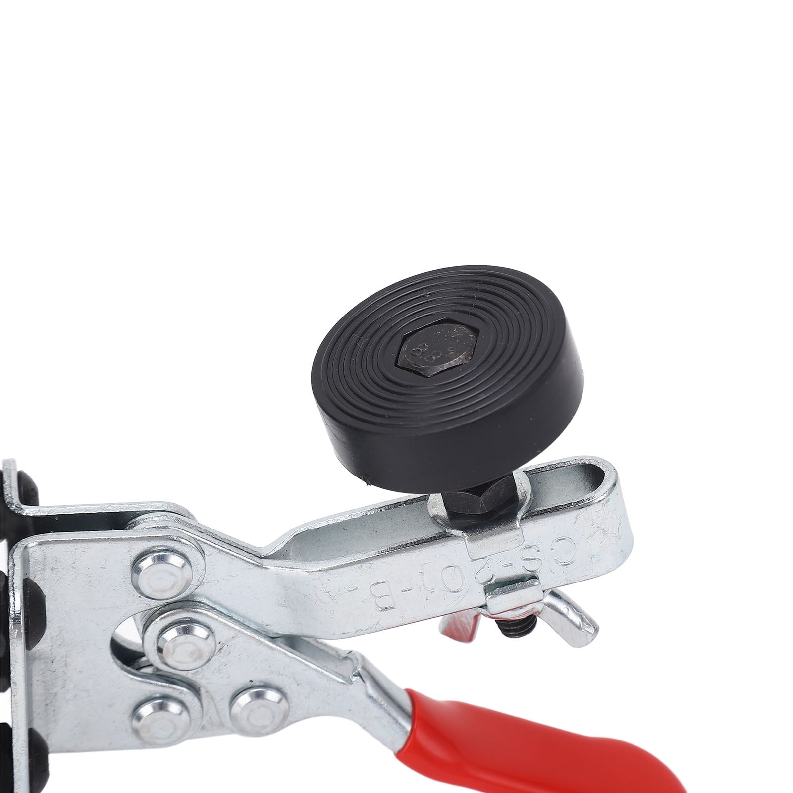 Rupoun Concealed Door Hinge Jig 35mm Aluminum Alloy Adjustable Double Cleat Hole Drilling Tool Set for Woodworking Cabinet Installation Includes Hex Wrench Limit Ring & Drill Bits (1.38 lbs / 626 g)