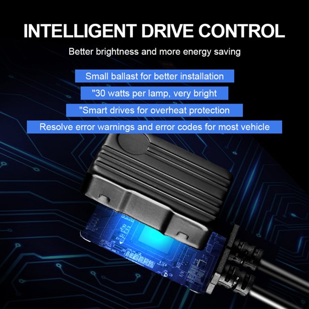 P1 Lámpara antiniebla automática 60W 6000K LED Luz antiniebla 10000LM IP68 a prueba de agua (H8/H9/H11) Ndcxsfigh Accesorios para autos y motos