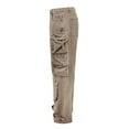 thumbnail image 6 of Victorious Men's Baggy Fit Cargo Pants DL1491 - Taupe - 32x32, 6 of 7