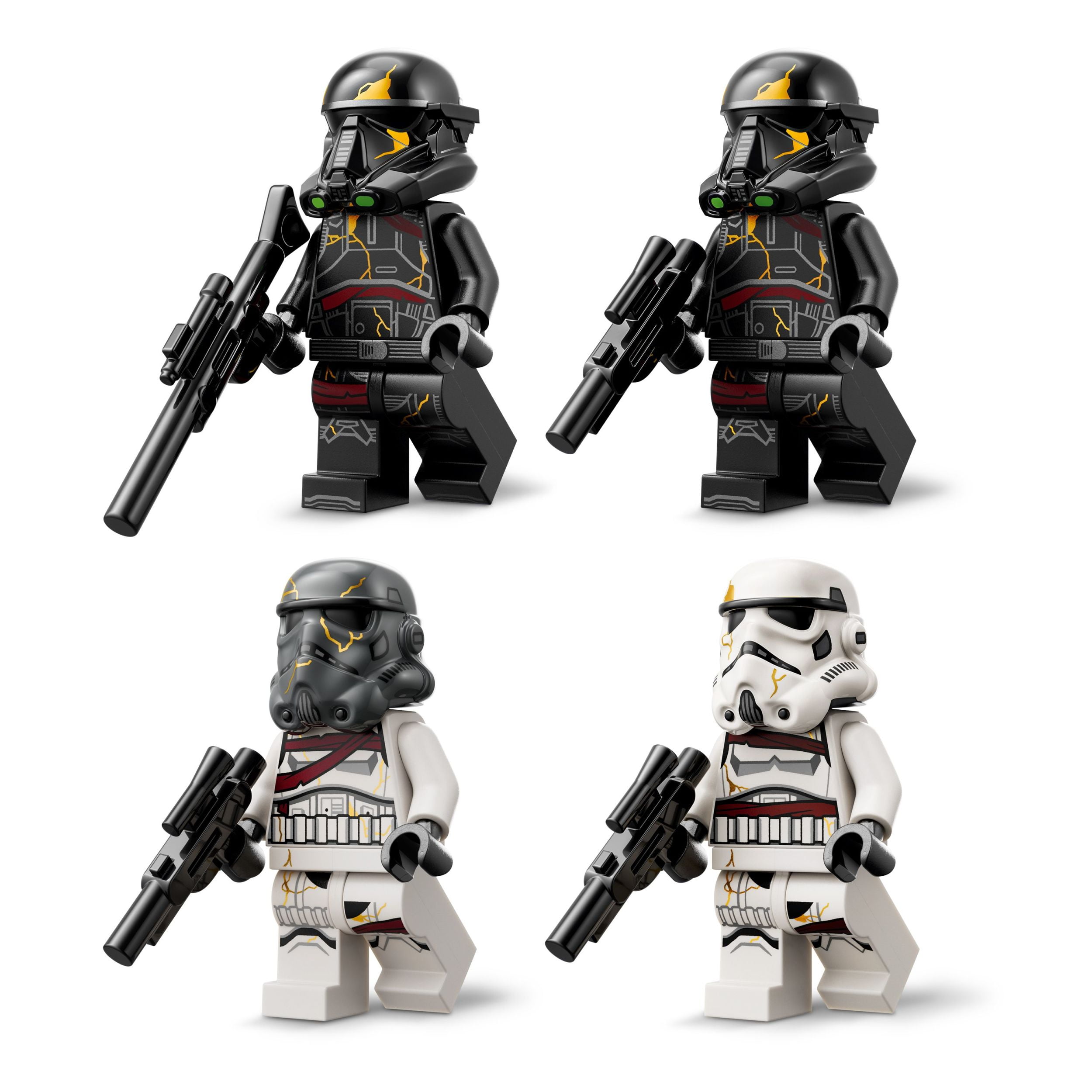 LEGO Star Wars Death Trooper & Night Trooper Battle Pack Kids Toy - Building Set for Pretend Play - Ahsoka Series Model Kit for Boys and Girls, Ages 6+ - Birthday Gift Idea for Movie Fans -75412, LEGO Death Trooper & Ni 75412