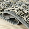 thumbnail image 5 of Superior Lille Traditional Floral Indoor Runner Rug, Cream, 2' 7" x 8', 5 of 7