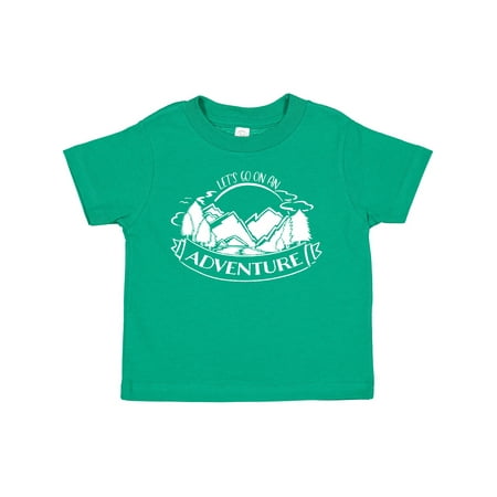 

Inktastic Let s Go on an Adventure Mountains Gift Toddler Boy or Toddler Girl T-Shirt