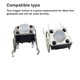 thumbnail image 3 of Injueey 10 piezas, controlador de consola de juegos, botón disparador, botones de Gamepad, reparación, actualización, accesorios, reemplazo Videojuegos y accesorios, 3 of 6