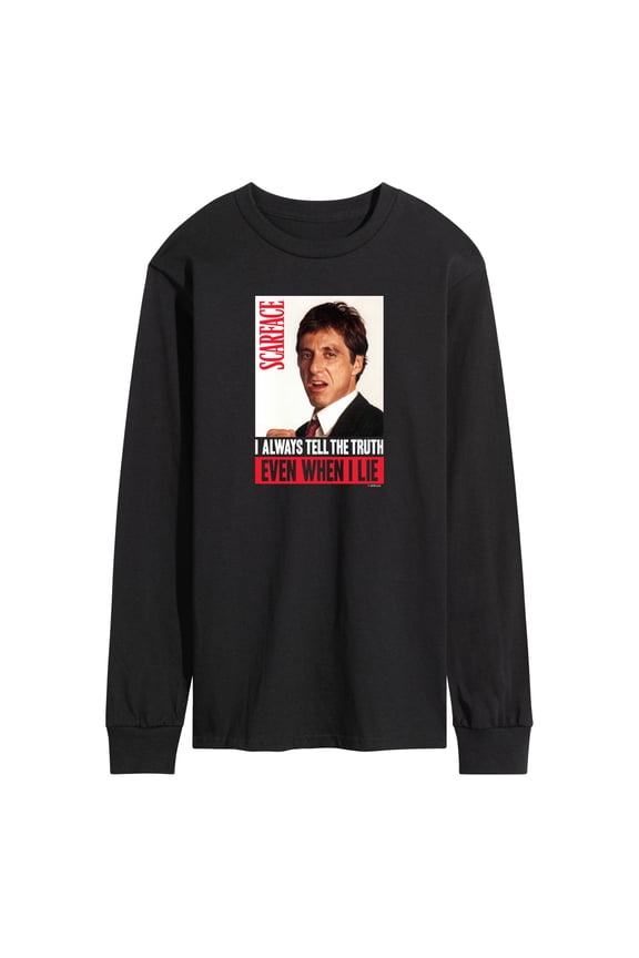- I Always Tell The Truth - Men's Long Sleeve Graphic T-Shirt