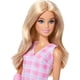 thumbnail image 3 of Muñeca de moda Barbie Fashionistas #243 rubia con brazo rosa moldeado, 3 of 6
