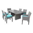 thumbnail image 1 of Monterey Patio Rectangulaire Table à Manger 4 Chaises Sans Bras 2 Chaises à Bras en Aruba, 1 of 2