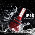 thumbnail image 3 of Amdohai 2Pcs Car LED Headlight Bulbs LED Driving Lamp All-in-one Conversion Kit 9006 36W IP68 Waterproof, 3 of 8