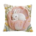 thumbnail image 2 of 17.72 IN/1.48 FT Simulated Cute Pet Animals Pillow Cover Cute Imitation Embroidery Sofa Cushion Cover Festival Decoration Pillow, 2 of 6