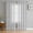 Blue, variant on Orange Stripe Sheer Curtains 72 Inches Long 2 Panels Set, Window Sheer Curtains for Living Room/Bedroom, Modern Abstract Art Vertical Stripes Beige Light Filtering Rod Pocket Curtain 52'' x 72'' x 2