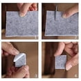 thumbnail image 2 of Fieltro autoadhesivo para muebles, fieltro adhesivo 2 rollos 100 * 10 cm + 100 * 2 cm Corte libre de cualquier tamaño o forma Almohadilla de fieltro antideslizante, 2 of 5