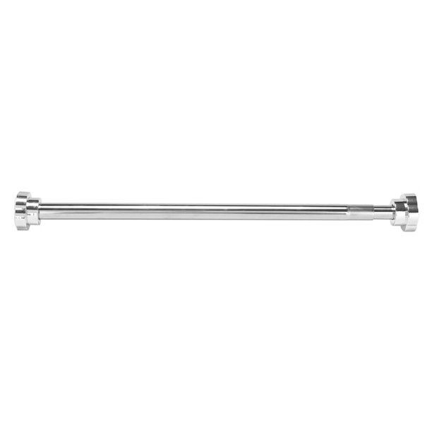 Barra de Cortina de Ducha de Acero Inoxidable con Poste de Secado de Ropa Extensible Varilla de TensióN de Resorte RetráCtil para BañO 55-85Cm