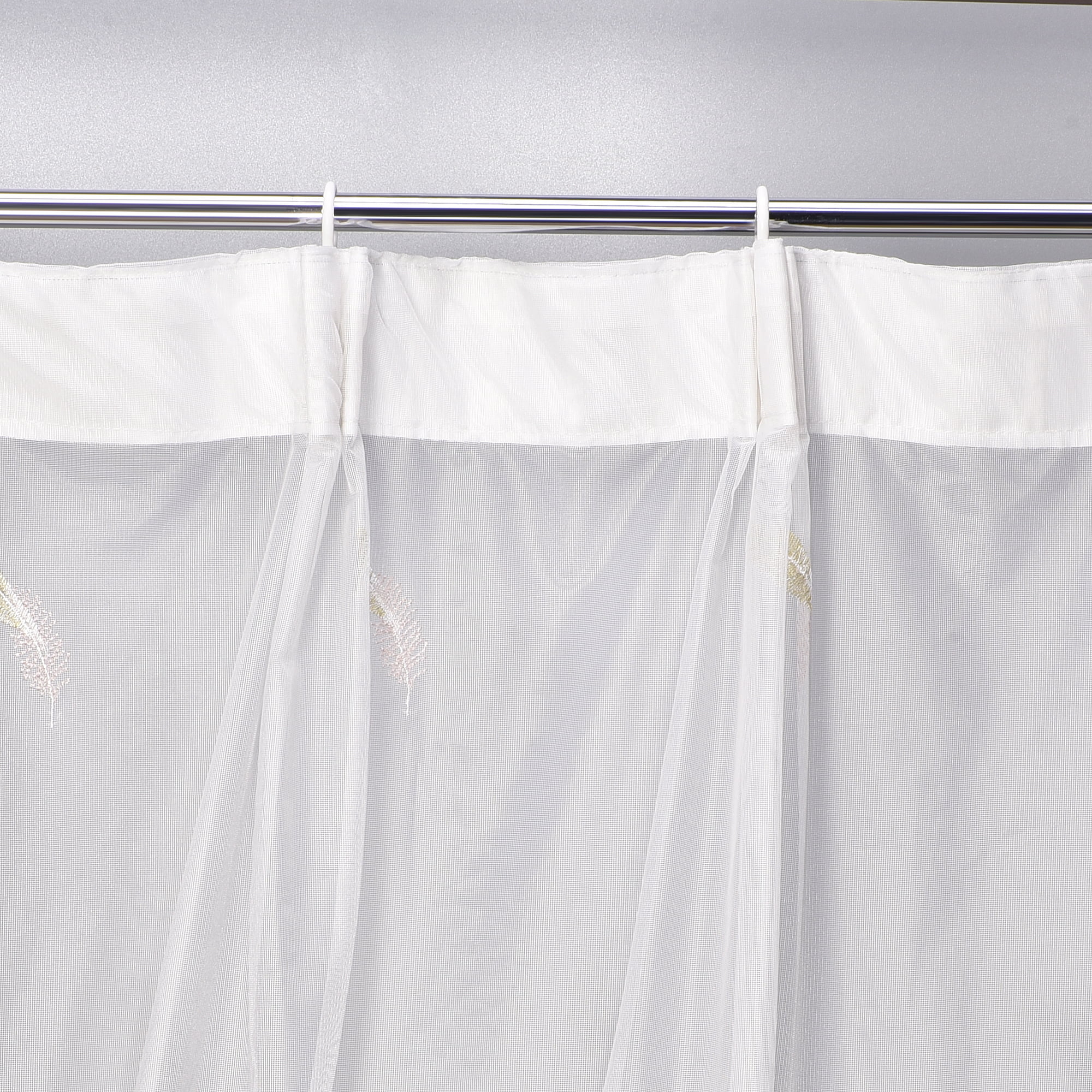 sourcingmap Plastic Decorative Drapery Shower Curtain Eyelet Ring White 20pcs 