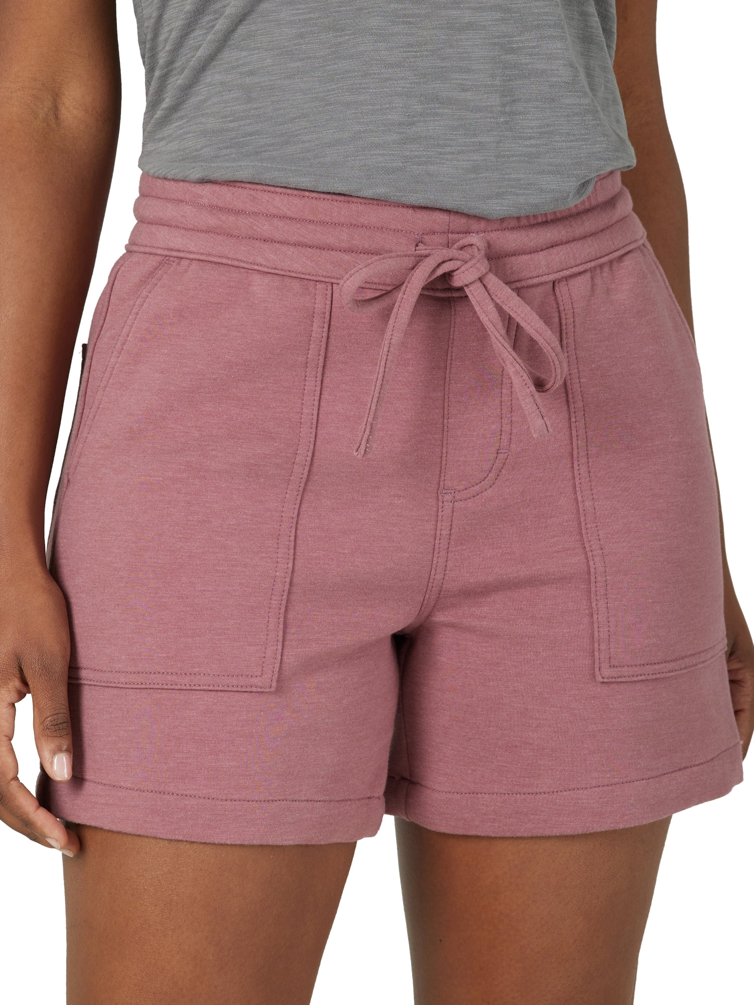 Lee Women's High Rise Relaxed Fit Drawstring Shorts