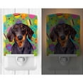 thumbnail image 2 of Caroline's Treasures LH9403CNL Dachshund Easter Eggtravaganza Ceramic Night Light, 6x4x3", multicolor, 2 of 2
