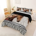 thumbnail image 2 of Feelyou 3D Brown Horse Full Size Comforter Sets, Hippie Bedding Sets, 3 Pieces, 2 of 7