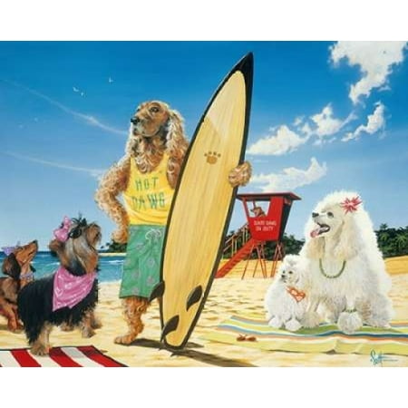 Posterazzi Hot Dawg Canvas Art - Scott Westmoreland (24 x 30)