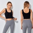 thumbnail image 6 of Front Zipper Sport Bras for Women Yoga Bra Fitness Activewear Tank Tops, 6 of 6