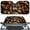 Wolf Hunting Camo, variant on Xoenoiee Mushroom Leaf Pattern Car Windshield Sun Shade, Foldable Car Sunshade Cover UV Block Car Front Window Heat Insulation Protection Auto Windshield Covers Universal Fit for Truck Sedan SUV