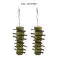 thumbnail image 4 of Greeniant 2 piezas de juguetes para masticar con forma de conejito y hámster, juguete para rechinar dientes naturales para mascotas pequeñas, Suministros de alimentación y agua para mascotas, 4 of 6