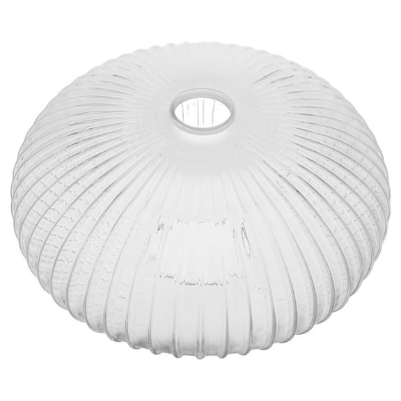 unbranded Glass Lampshade Round Lamp Shade Pendant Light Cover Wall Sconce Light Shade Transparent Replacement Lampshade For Hanging Lamp Chandelier Light Fixture