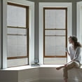 thumbnail image 2 of 98'' x 47'' Screen, TSV Window Fiberglass Screen Instant Screen Mesh Supply, Pet-Proof Screen Replacement, Screen Roll Device to Keep Bird Away from Home Garden Window, 2 of 9