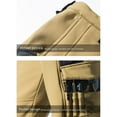 thumbnail image 5 of Kakii Men's Water-Resistant Fleece-Lined Cargo Pants, Winter Hiking Trousers with Multiple Zipper Pockets, Windproof Tactical Pants, 5 of 9