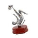 thumbnail image 3 of Figura de trofeo de fútbol, escultura artística de recuerdo, pieza central, trofeo de resina con temática de fútbol para competiciones deportivas., 3 of 9