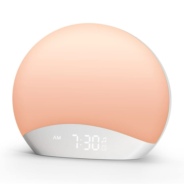 Reloj despertador Sound Machine Sunrise REACHER R7 con luz nocturna