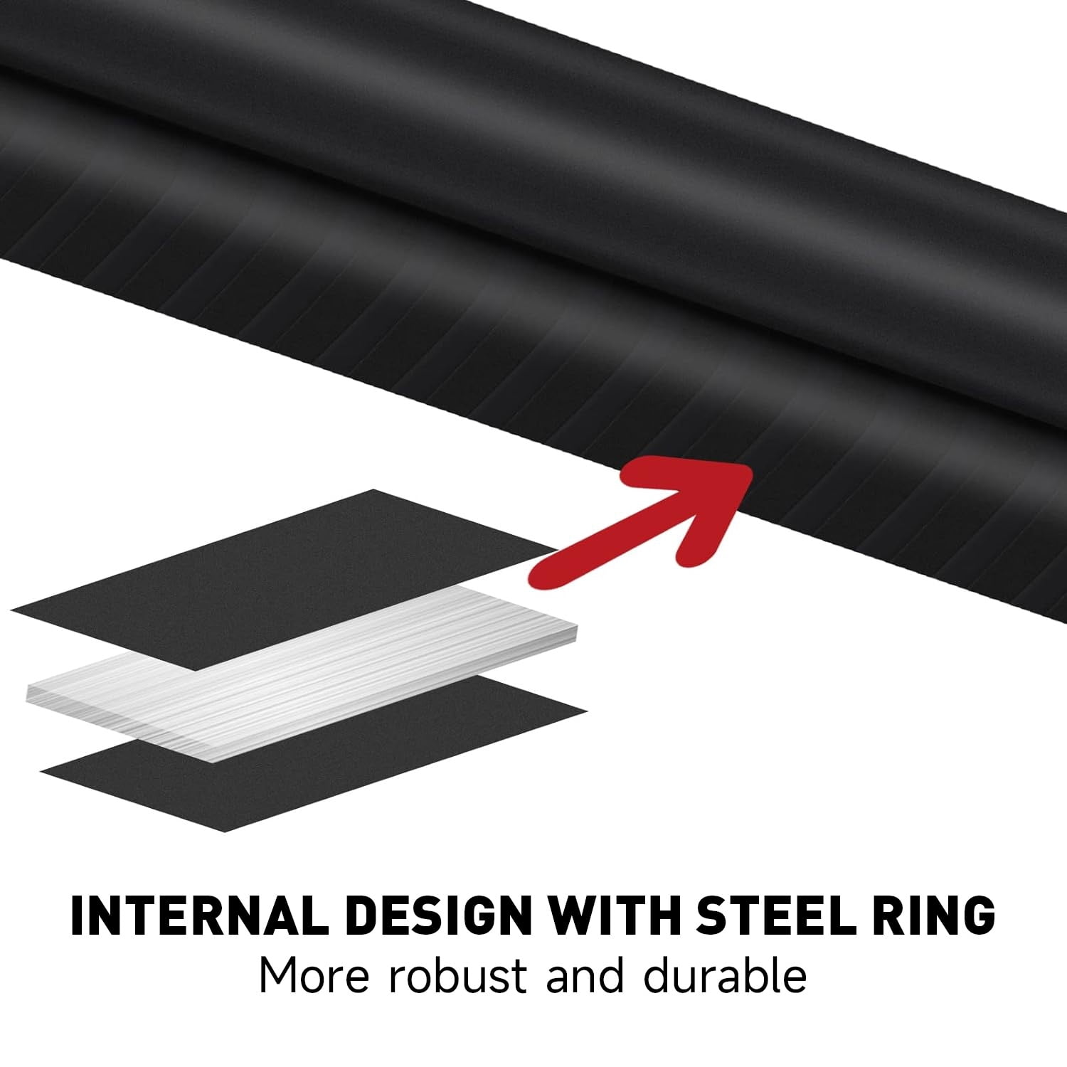 13Ft Automotive Weather Stripping Car Door Rubber Trim Seal Strip Gasket with Top Bulb for Bus Camper Boat RV Truck Doors Home Applications