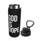 thumbnail image 2 of Botella de agua deportiva con aislamiento God is Dope de 18 oz, de acero inoxidable, novedosa, portátil, para viajes, gimnasios, deportes al aire libre., 2 of 5