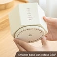 thumbnail image 2 of Walbest PP Pen Pencil Storage Box Multifunctional Large Capacity Stationery 360 Degree Rotation/Stable Pencil Holder Office Supply, 2 of 7