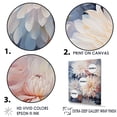 thumbnail image 3 of Designart "Elegance Of Pink And White Mum Flowers" Mums Floater Framed Canvas Wall Art, 3 of 5
