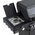 thumbnail image 4 of Monument Grills Denali 4-Burner Propane Gas Grill with Clearview Lid, LED Control Knobs, and Side Burner, 4 of 19