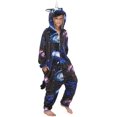 thumbnail image 2 of Combinaisons de Nuit pour Enfants à Capuche en Flanelle - Pyjama une Pièce pour Garçons et Filles, Vêtement de Nuit, Robe de Chambre pour Enfant, 4-8 Ans, 2 of 7