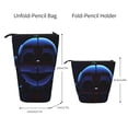 thumbnail image 2 of Lsque Five Nights At Freddy'S Pattern Telescopic Pencil Bag Pen Holder Stationery Case, Stand-up Retractable Transformer Bag Organizer, 2 of 6