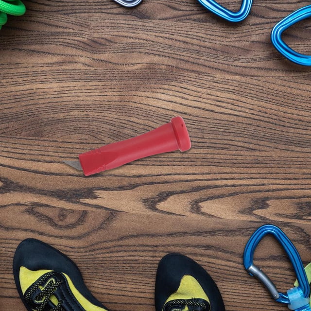 TEHAUX Embouts de Canne pour Stabilité Bâton de Randonnée Pieds Plastique Rouge 1ensemble pour Alpinisme