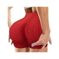 thumbnail image 1 of Womens Workout Yoga Shorts Butt Lifting Sexy Scrunch Booty Honeycomb Bubble Textured for Yoga Fitness, 1 of 5