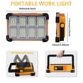 thumbnail image 4 of Luz de trabajo solar recargable YXQUA 120W 10000LM con soporte, 4 of 7