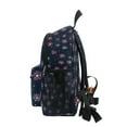 thumbnail image 4 of FORMRS School Backpack with Front Zippered Pocket 12" Student Travel Daypack, Red Fireworks Pattern, 4 of 6