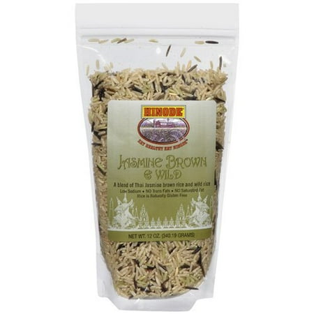 Hinode: Jasmine Brown & Wild Rice, 13 oz