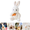 thumbnail image 4 of Rabbit Doll Plush Bunny Toy Decorative Rabbit Doll Fluffy bunny Doll Stuffed Toy, 4 of 8