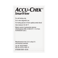 AccuChek Smart View Blood Glucose Test Strips, 100 Ct