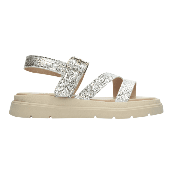 Sandalia Blasito Niña Plateado Casual Infantil T22-27 plateado 23.5