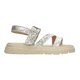 thumbnail image 1 of Sandalia Blasito Niña Plateado Casual Infantil T22-27 plateado 23.5, 1 of 10