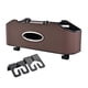 thumbnail image 4 of Caja de almacenamiento para el respaldo del asiento, organizador para el asiento trasero del automóvil, ganchos y caja de pañuelos, soporte para teléfono Marrón, 4 of 9