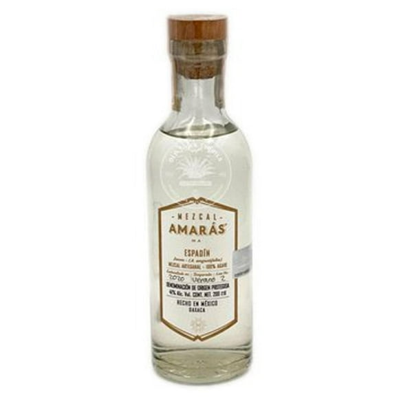 Pack de 4 Mezcal Amarás Joven Espadín 200 ml